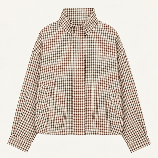 Mila-Chaqueta de Cuadros